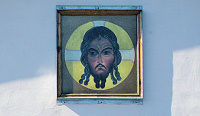 Иоанн Богослов, храмовая икона на входе