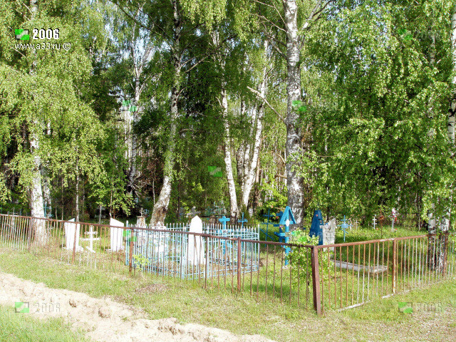 Кладбище за Васильево очень обширное, сюда свозят со всех окрестных селений