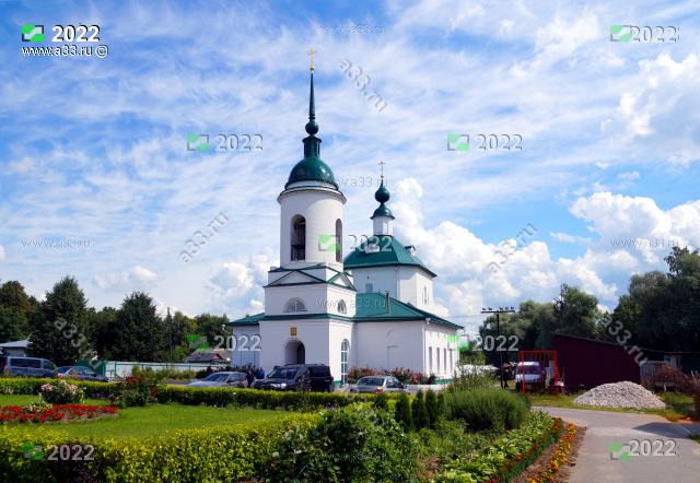 2022 Церковь Николая Чудотворца в Лаптево Камешковского района Владимирской области