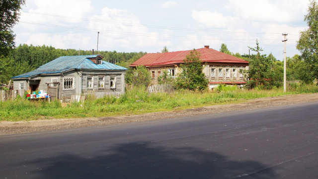 2005 Дома 38 и 40 деревня Новая Быковка Камешковского района Владимирской области