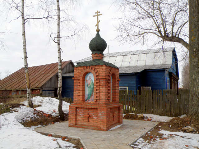 2009 Никитская часовня в деревне Новая Быковка Камешковского района Владимирской области