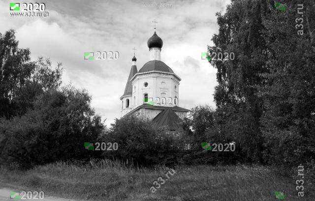 Покровская церковь в деревне Ельцы Киржачского района Владимирской области в 2020 году