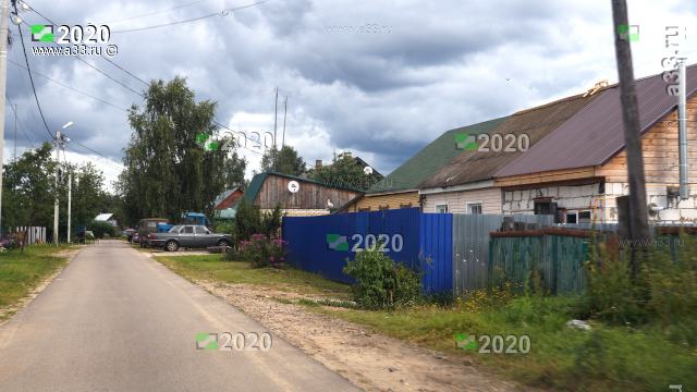2020 Улица 30 лет Победы в деревне Ельцы Киржачского района Владимирской области