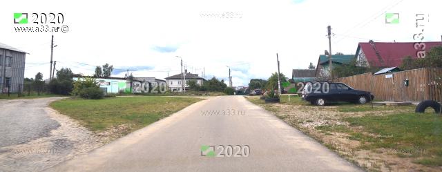 2020 Улица Молодёжная в деревне Ельцы Киржачского района Владимирской области