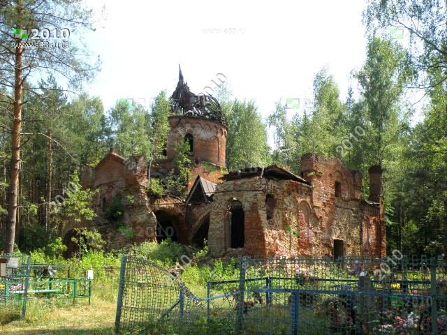 Церковь святого Пантелеимона в Кашино Киржачского района Владимирской области 2010 год
