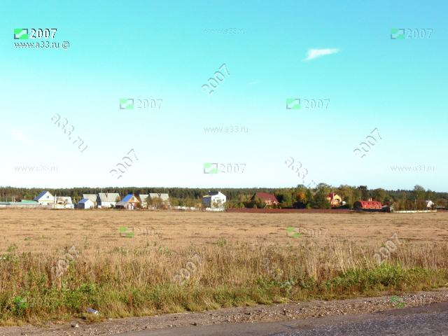 2007 Панорама деревни Лисицыно (Лисицино) Киржачского района Владимирской области