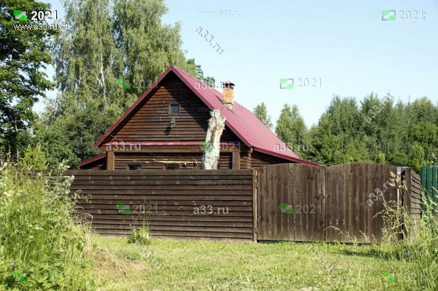 2021 Дачная архитектура в деревне Савельево Киржачского района Владимирской области
