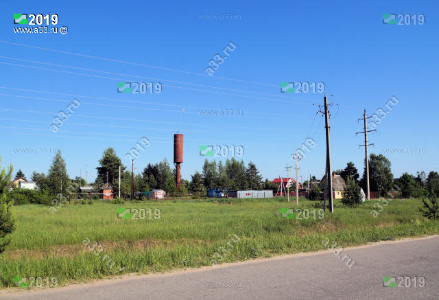 СНТ Агат в Киржачском районе Владимирской области в 2019 году