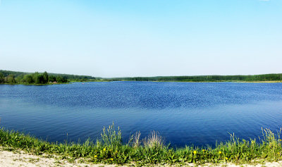 водохранилище на реке Вахчилка у деревни Власьево (озеро Бабуринское)