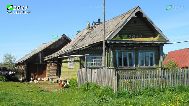 Деревянный сруб-пятистенок традиционное крестьянское жилище