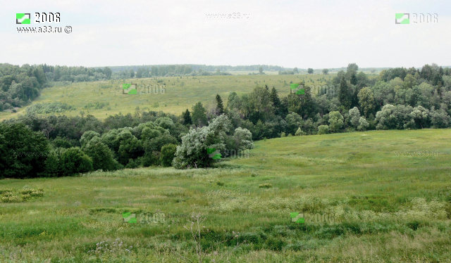 Природа в окрестностях деревни Красная Гора Кольчугинского района Владимирской области