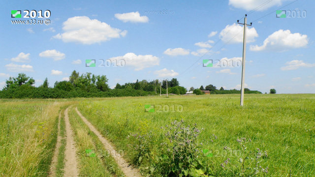 Дорога в Тютьково Кольчугинского района Владимирской области
