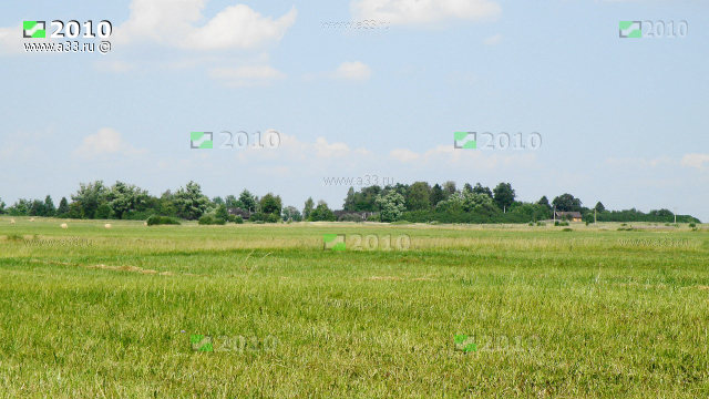 Панорама деревни Тютьково Кольчугинского района Владимирской области