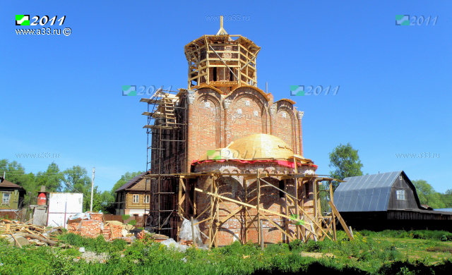 Церковь Сергия Радонежского в деревне Товарково Кольчугинского района Владимирской области