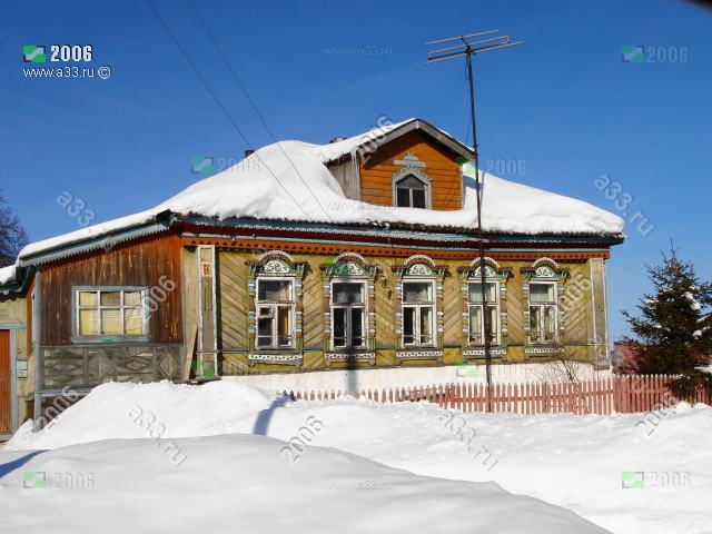 Дом 66 в 2006 году село Великово Ковровский район Владимирская область