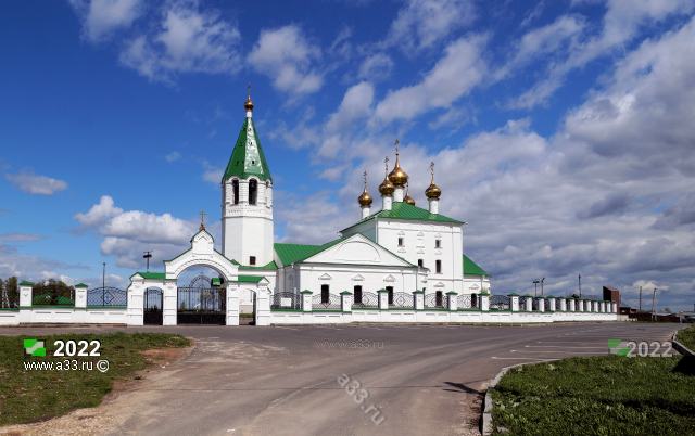 Стало: Благовещенская церковь села Великово Ковровского района Владимирской области в 2022 году