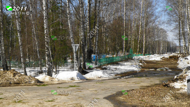Кладбище деревни Кононово Меленковского района Владимирской области