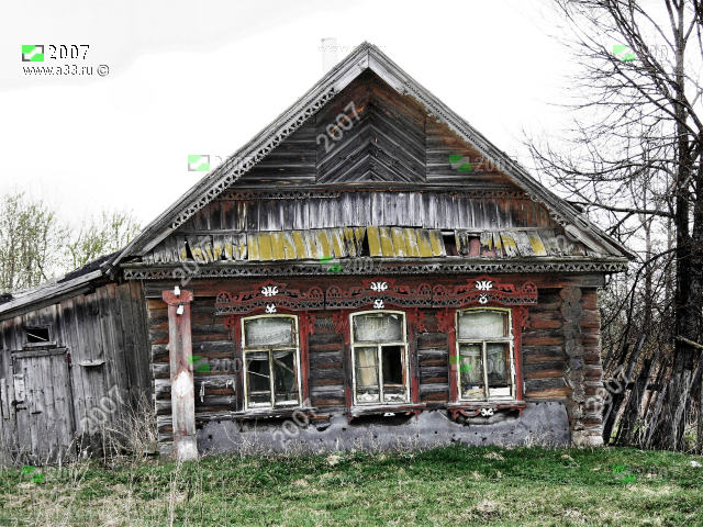 Нежилой дом в деревне Окшово Меленковский район Владимирская область
