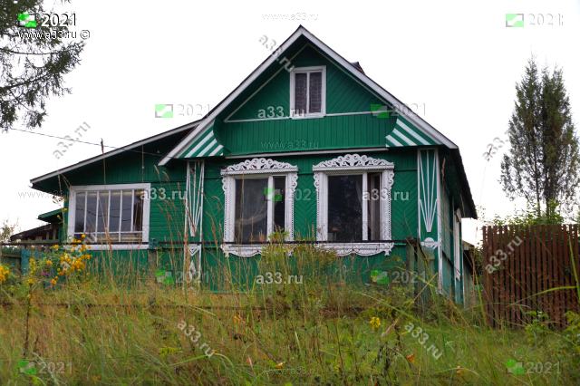 2021 Пятистенок на два окна с переделками в деревне Антушово Петушинского района Владимирской области