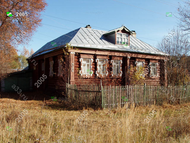 2005 Жилой дом на 5 окон; деревня Елисейково Петушинского района Владимирской области