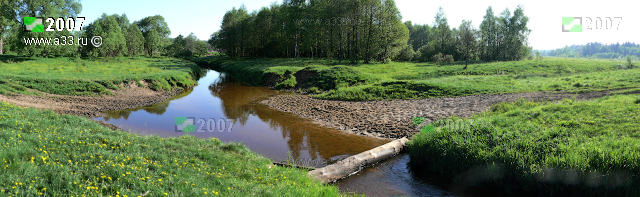 2007 Река Вольга в окрестностях деревни Головино Петушинского района Владимирской области