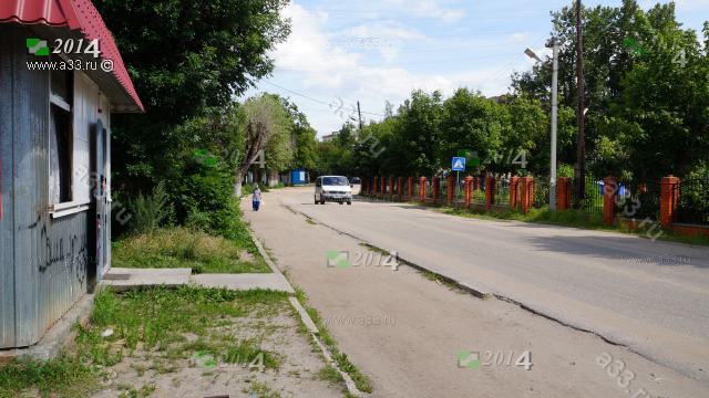 2014 Советская улица в районе дома 18А, посёлок Городищи Петушинского района Владимирской области