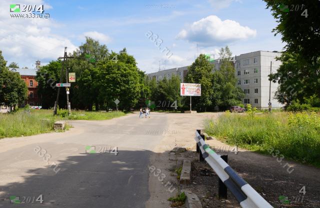 2014 посёлок Городищи на въезде по улице Советской. Петушинский район, Владимирская область