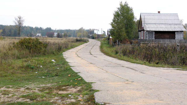 2007 Улица Новая в деревне Красный Луч Петушинского района Владимирской области