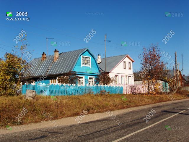 2005 Дома 13 и 19, улица Зелёная,  деревня Ларионово, Петушинский район, Владимирская область