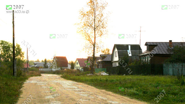 Жилая застройка в деревне Старое Аннино Петушинского района Владимирской области