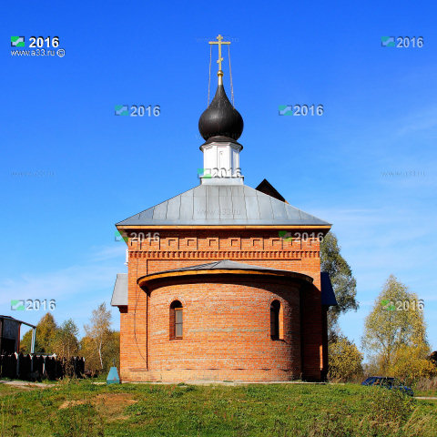 Новая церковь в Чертково Селивановского района Владимирской области