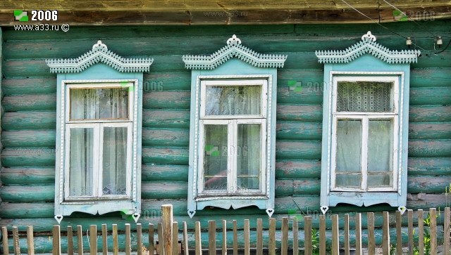 Деревянные наличники в стиле сдержанного минимализма Ильинское Селивановский район Владимирская область