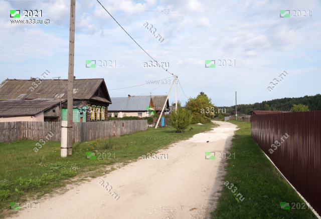 2021 Деревня Юромка Селивановского района Владимирской области в районе домов 43 44
