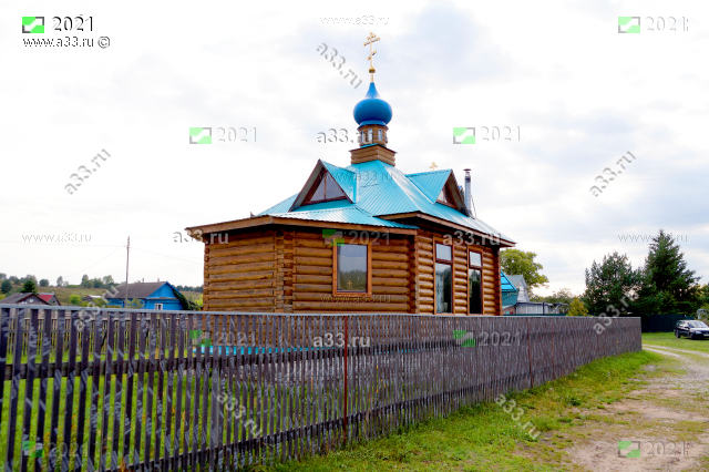 2021 Успенская церковь в деревне Юромка Селивановского района Владимирской области
