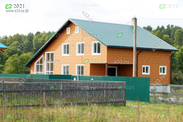 2021 Основное здание базы отдыха Юромка в деревне Юромка Селивановского района Владимирской области