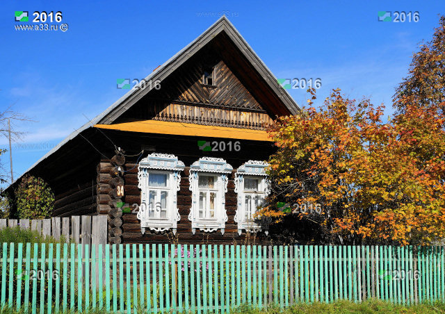 Дом 34 в деревне Курково Селивановского района