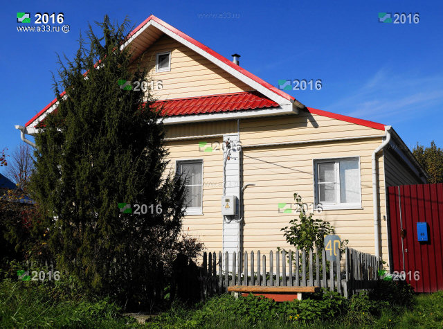 Дом 40 в деревне Курково Селивановский район Владимирская область Россия