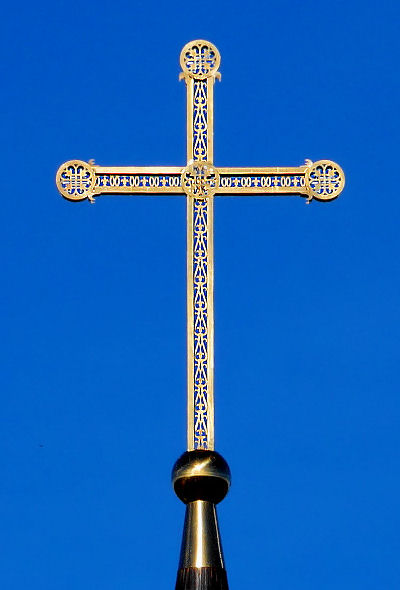 Крест Покровской церкви в Матвеевке Селивановского района Владимирской области