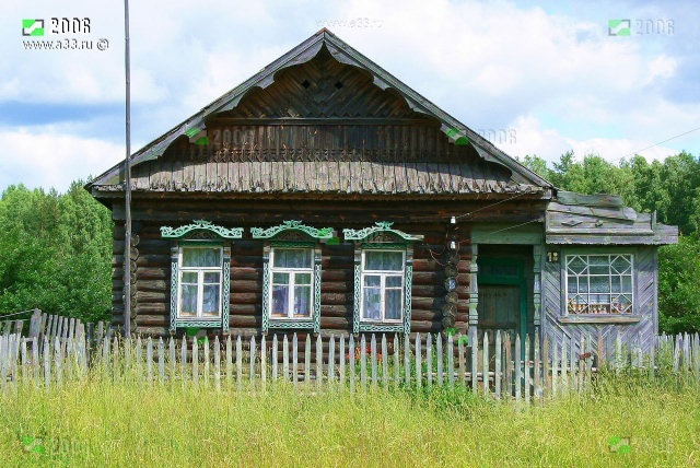 Дом 18 в деревне Некрасово Селивановского района Владимирской области 2006