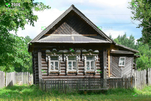 Дом 22 в деревне Некрасово Селивановского района Владимирской области 2006
