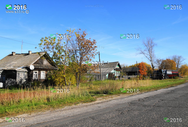 Деревня Некрасово Селивановского района Владимирской области первые дома по чётной стороне
