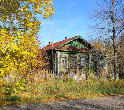 осень в Некрасово Селивановского района Владимирской области