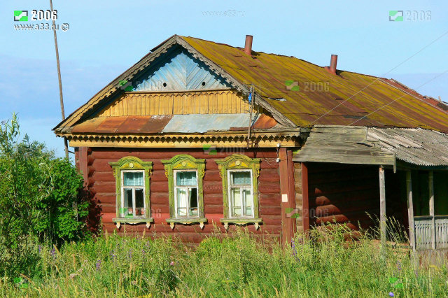 Добротная изба в селе Никулино Селивановского района Владимирской области требует ремонта