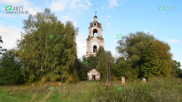 Церковь Спаса Нерукотворного Образа в Никулино Селивановского района Владимирской области