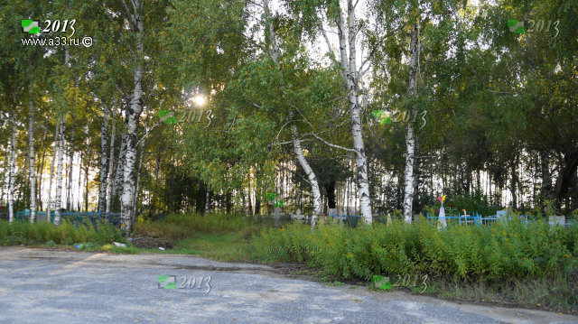 Кладбище у села Никулино Селивановского района Владимирской области