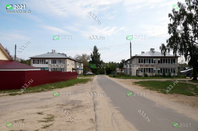 2021 Дома 13 и 14 по улице Молодёжной в посёлке Новлянка Селивановского района Владимирской области