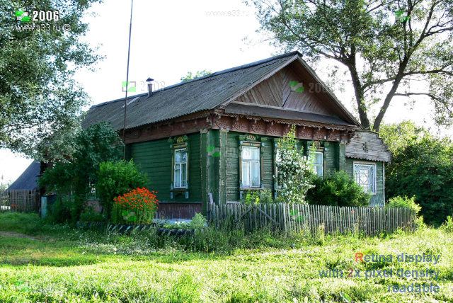 Добротный деревянный жилой дом в старых крестьянских традициях деревни Пошатово Селивановского района Владимирской области