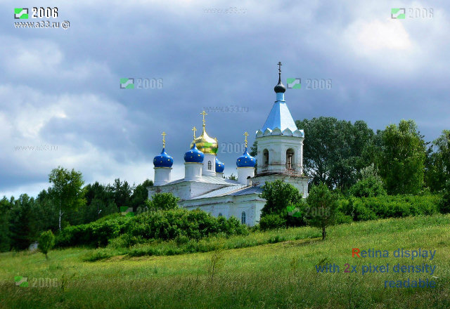 Церковь иконы Божией Матери Владимирская в Тучково Селивановского района Владимирской области