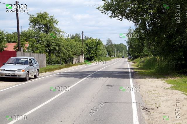 2020 Типичный вид деревни Федурново Собинского района Владимирской области