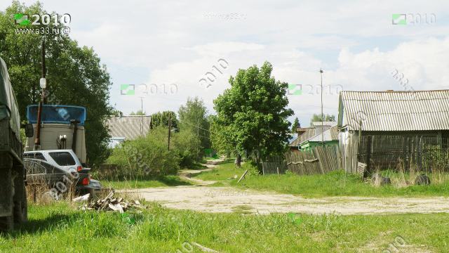 2010 Типичная жилая застройка деревни Гнусово Собинского района Владимирской области